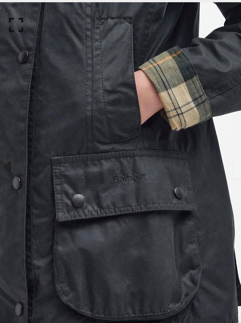 Beadnell wax jacket Barbour
