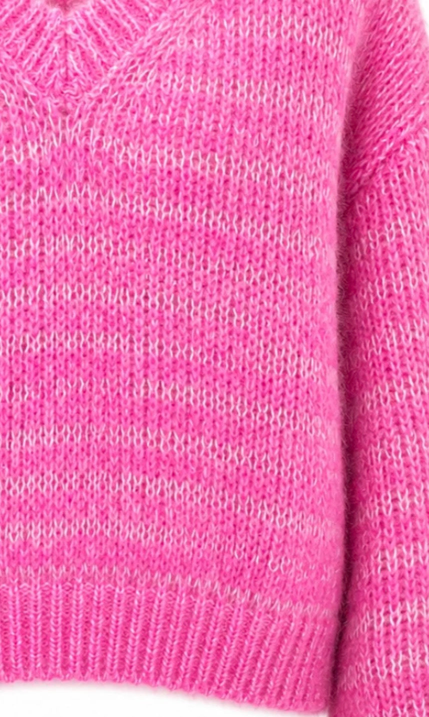 Pull-over néon pink snow Tamara twns the label