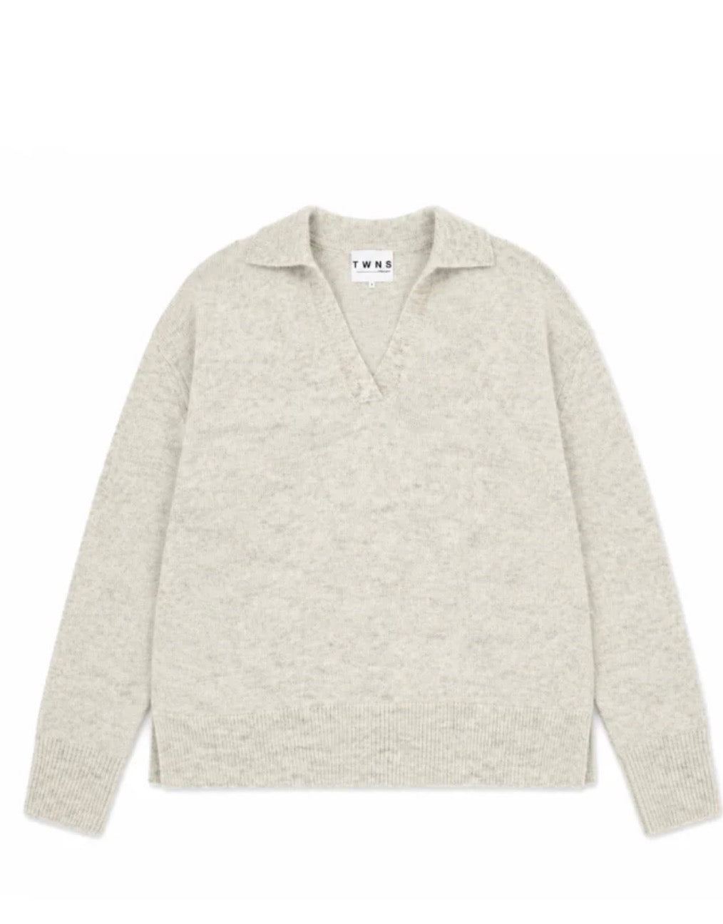 Pullover mottled beige Sparks Twns the label