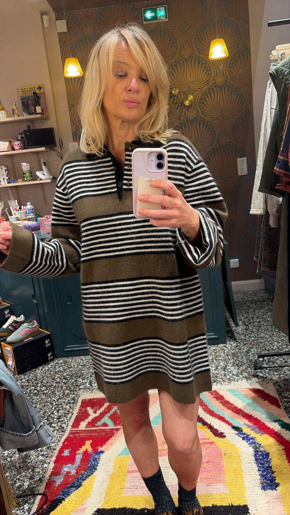 Robe polo rayée Dusor Bellerose