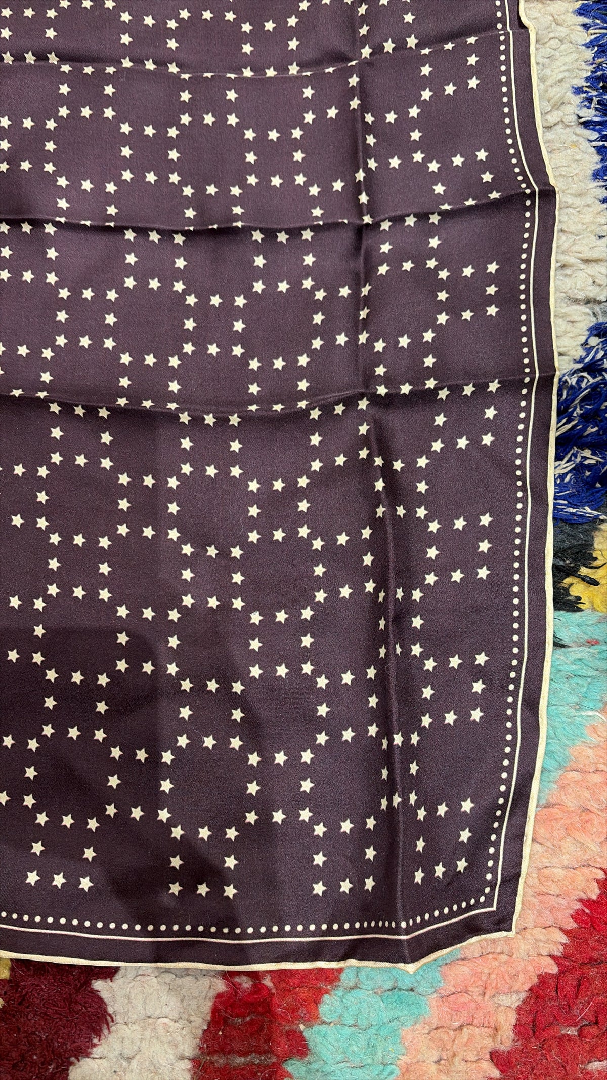 Foulard en soie Etoiles Becksondergaard