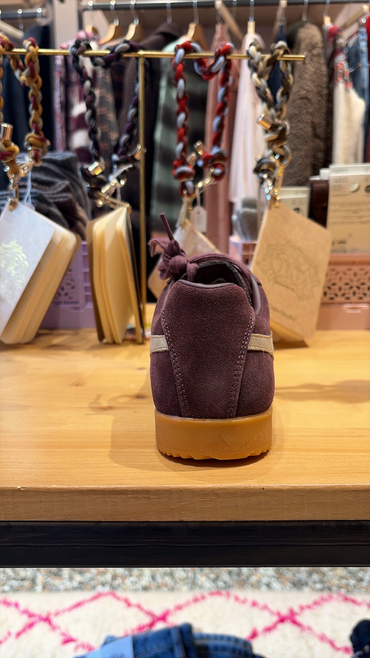 Baskets Gola classics Harrier mirror femme