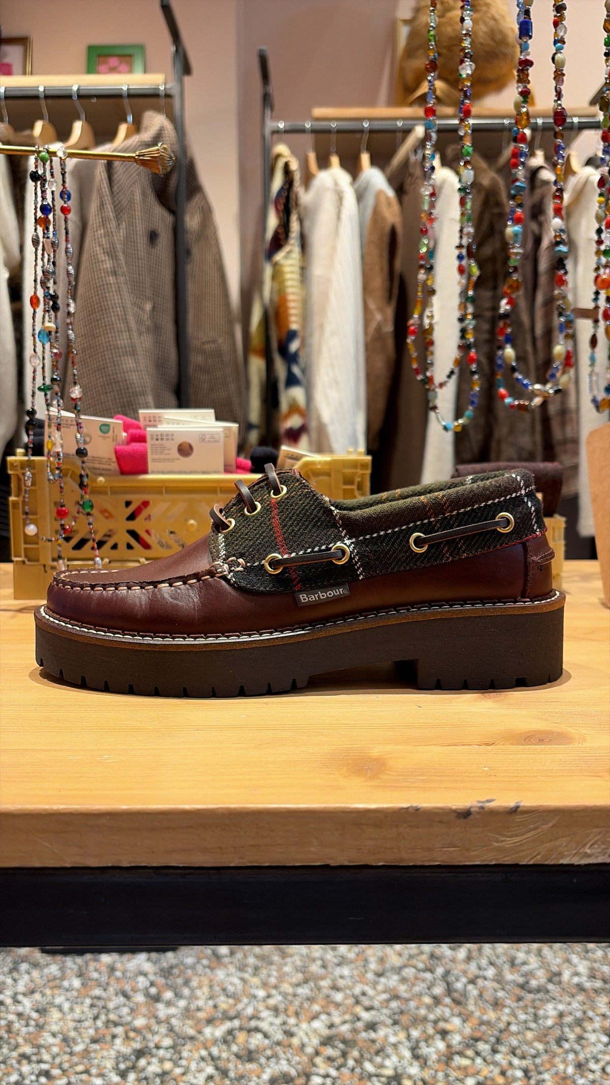 Chaussures bateau Darras Barbour