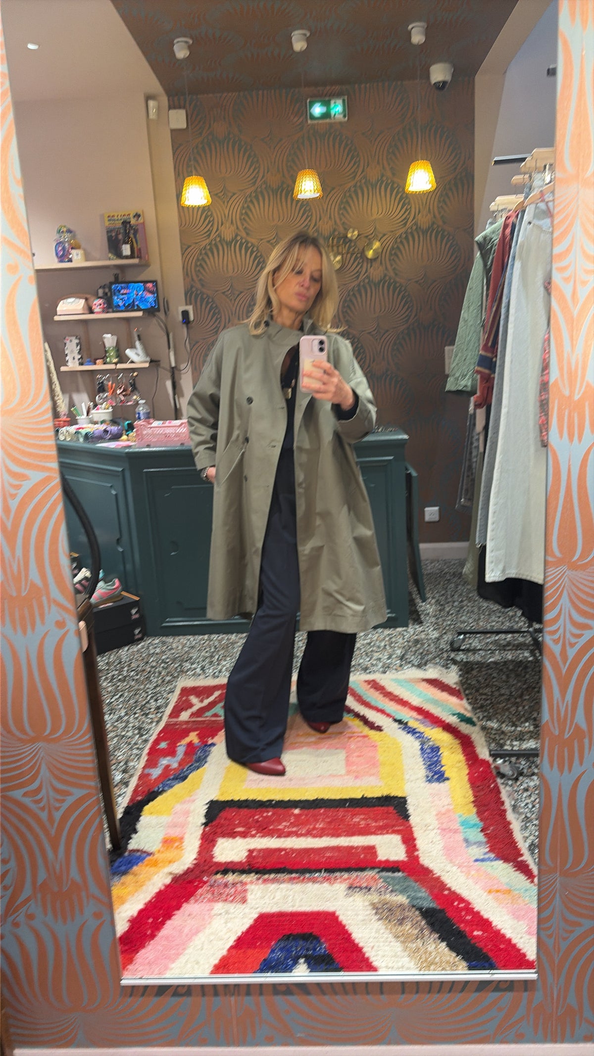 Manteau trench Juttac