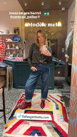 Jeans barrel Métis Lio medium blue Caravan Pallas