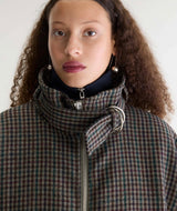 Manteau à carreaux Juny