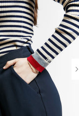 PULL EN MAILLE POLO WALLABY NAVY INDEE