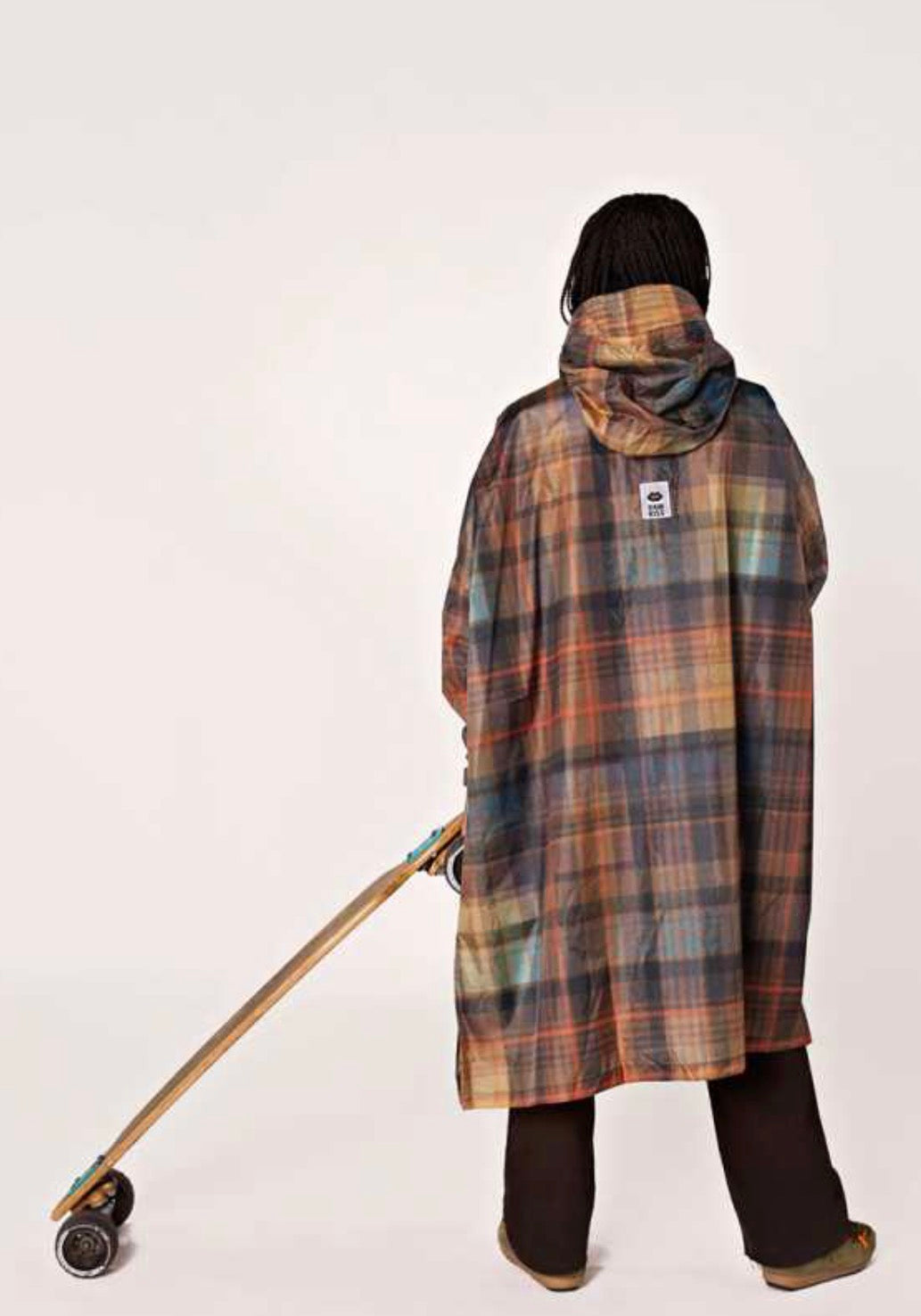 Rainkiss poncho de pluie tartan
