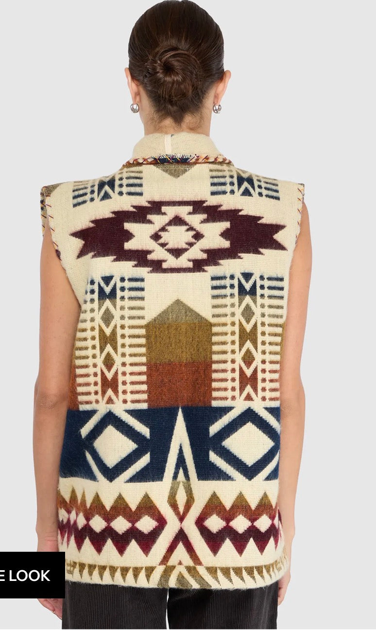 Veste dos ojos multicolore Maison Badigo