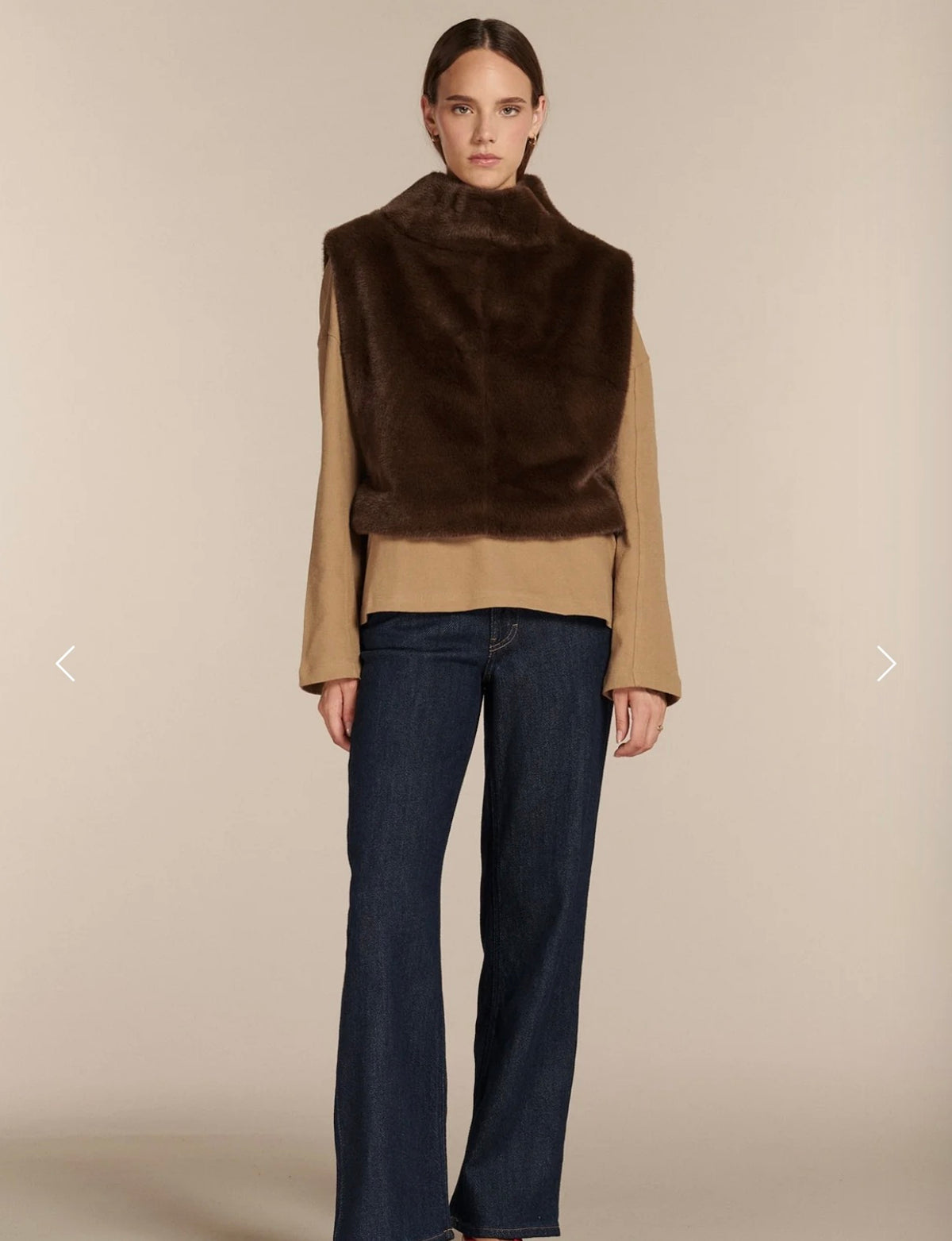 Plastron mink Beaumont Labdip