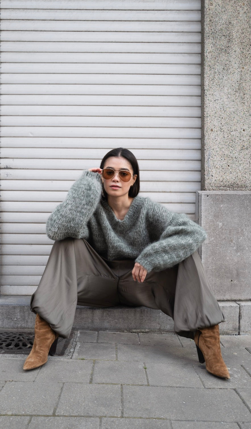 Pullover Tamara military snow Twns the label