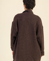 Veste Jean brun Six Sœurs