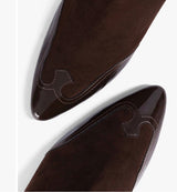 Bottines Joan moka Socque