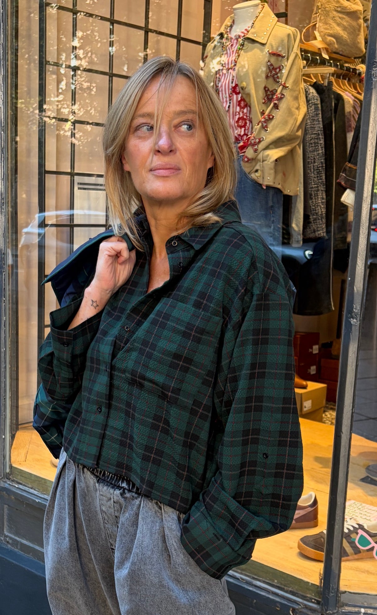 Chemise courte ocean Ame Antwerp