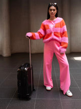 Cardigan Timea bubblegum fire Twns the label