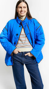 Blouson Warm up navy reversible Indee