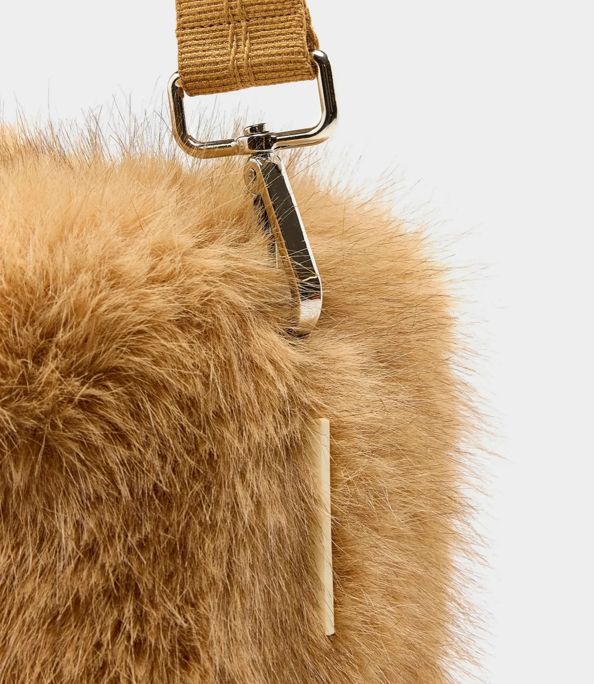 Sac à main en fausse fourrure Hochet Bellerose