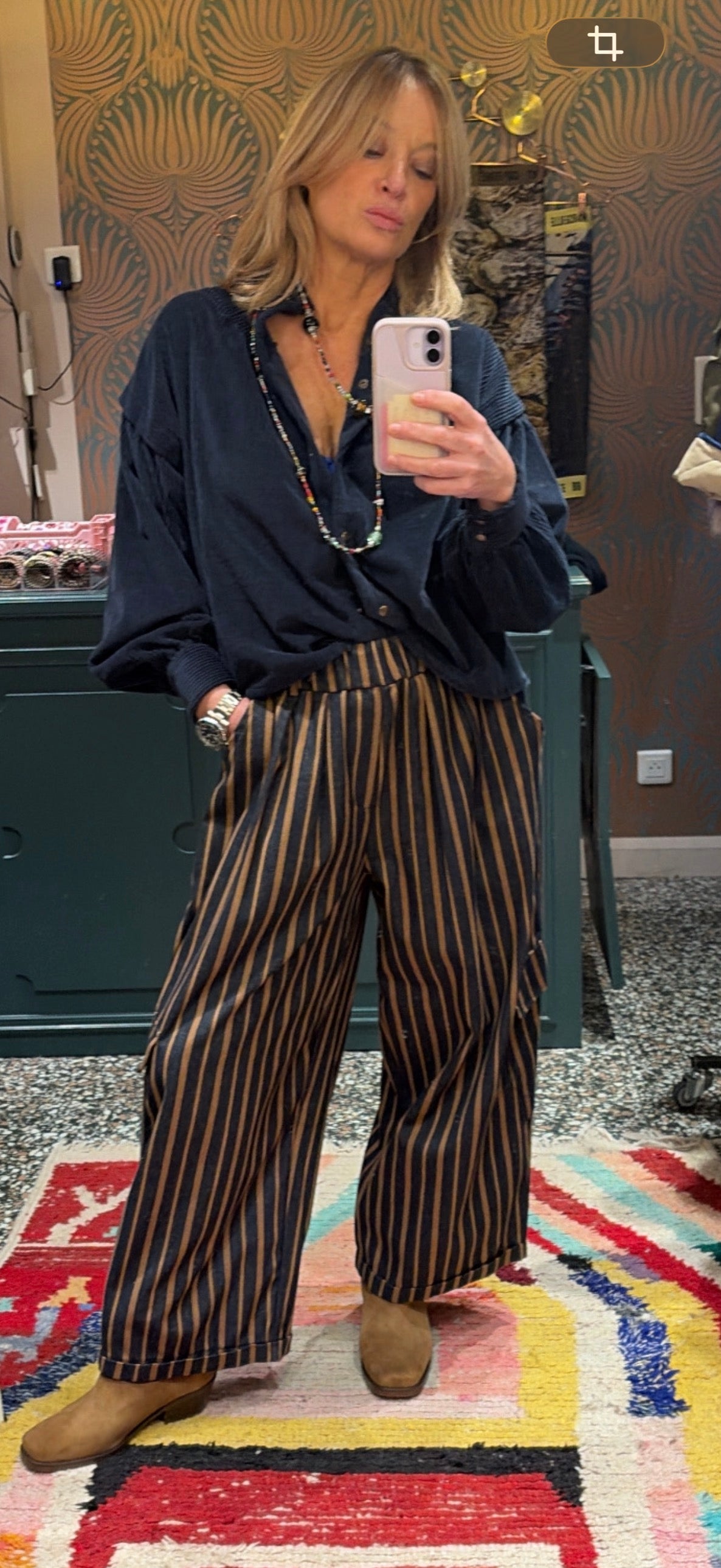 Pantalon rayures Johanna Paris