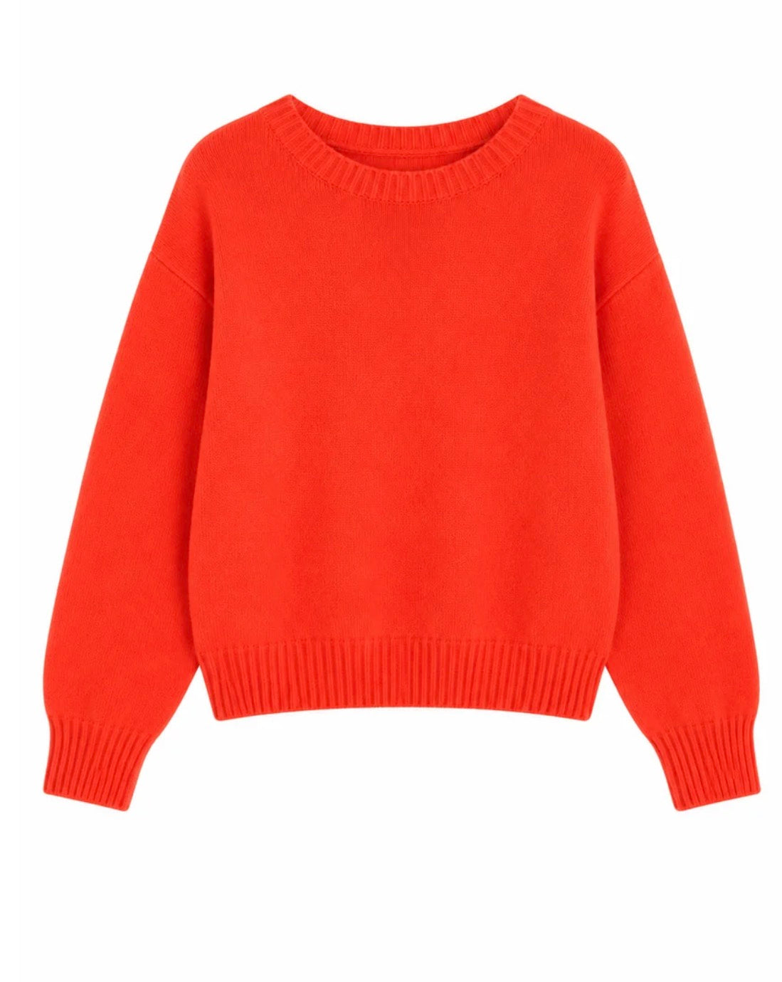 Pullover Sanibel orange fluo Twns the label