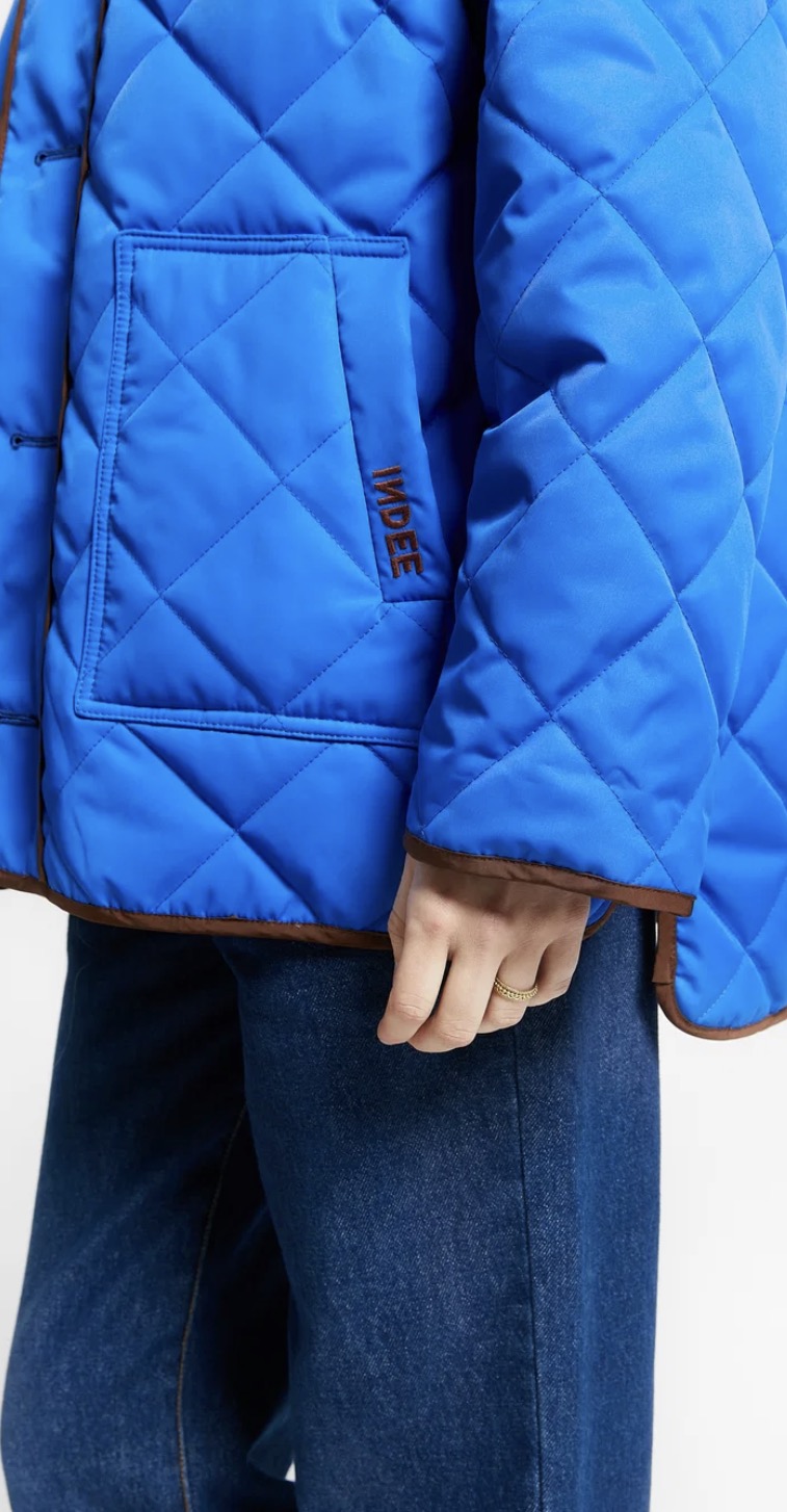 Blouson Warm up navy reversible Indee