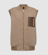 MMJovo Teddy vest Mos Mosh