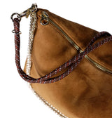 Mallow suede cognac