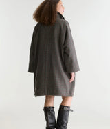 Manteau à carreaux Juny