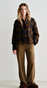 BLAZER (W26N1759) cheque Penn & Ink