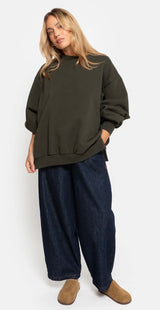 Sweat shirt oversized Ulla Ame Antwerp