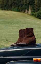 Bottines Joan moka Socque
