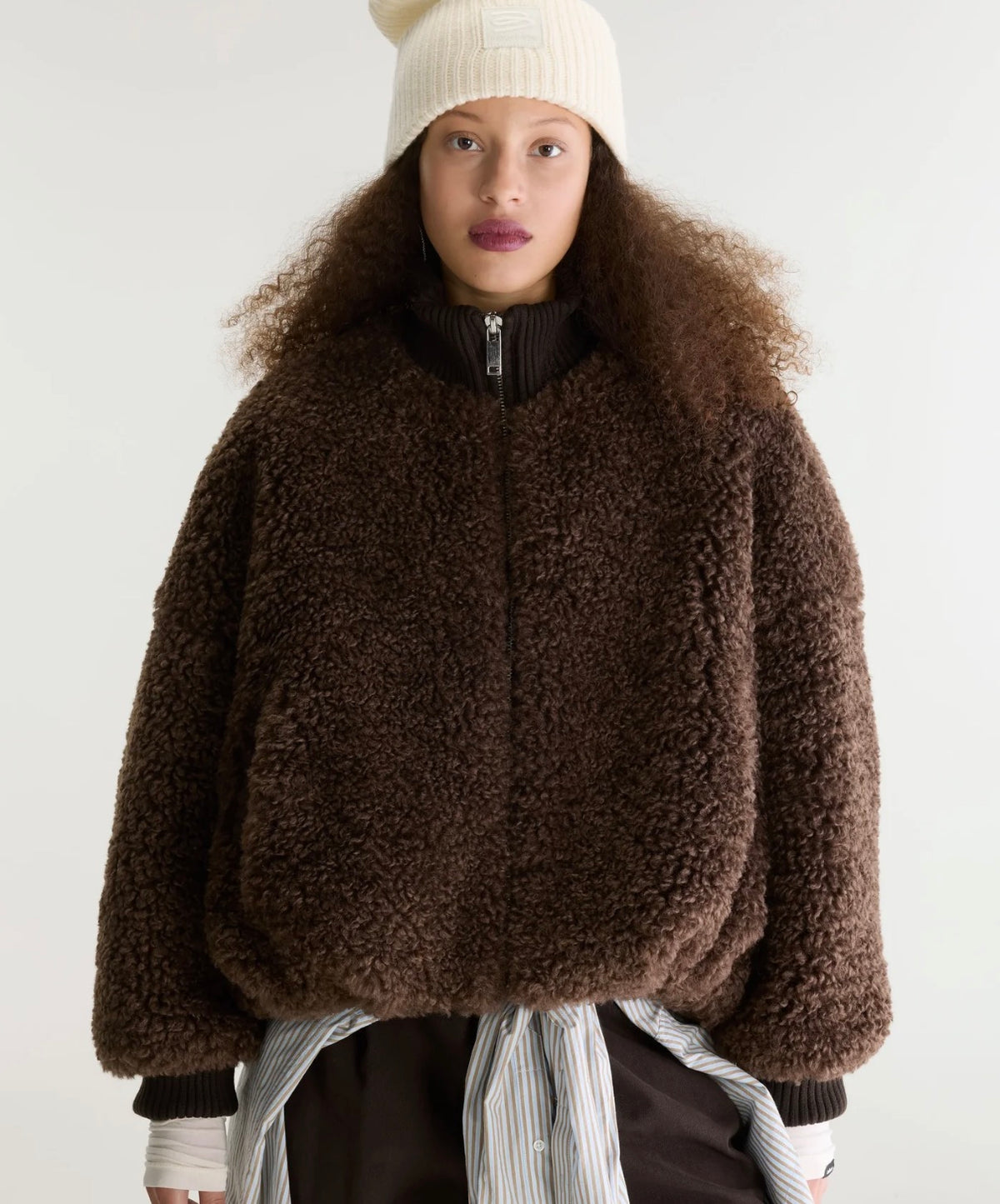 Veste  en fausse fourrure JALLIS Bellerose