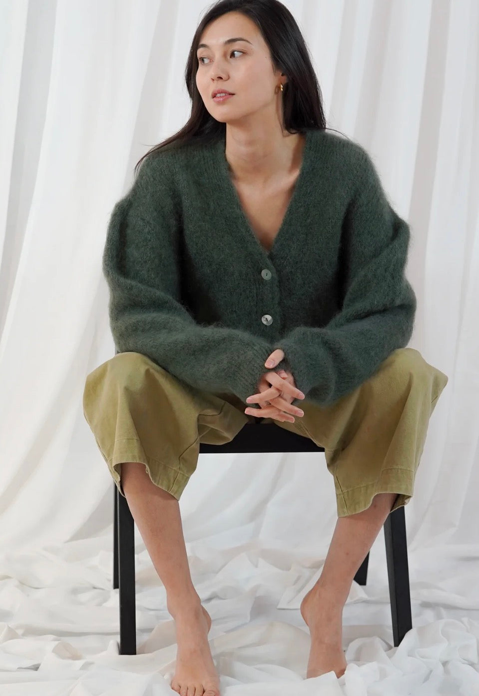 Cardigan Malia military Twns the label