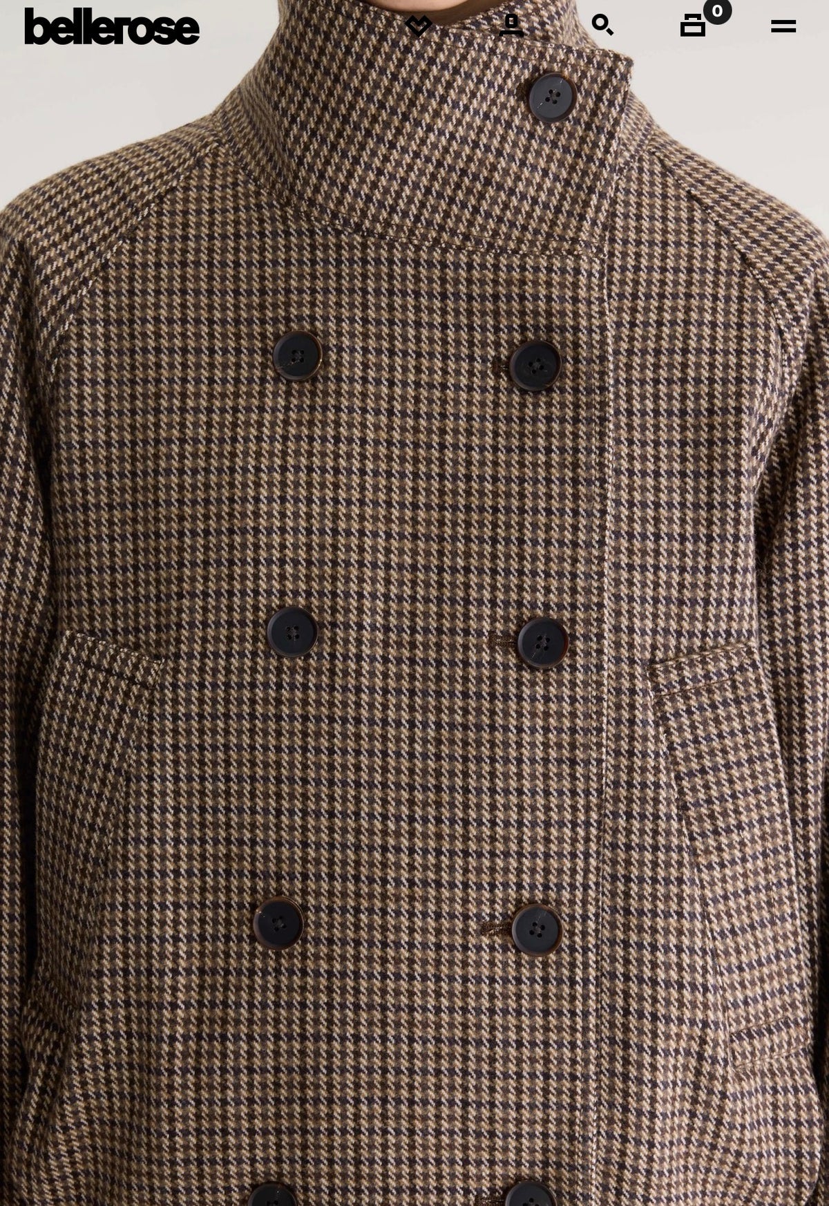 Veste à carreaux Jackal Bellerose