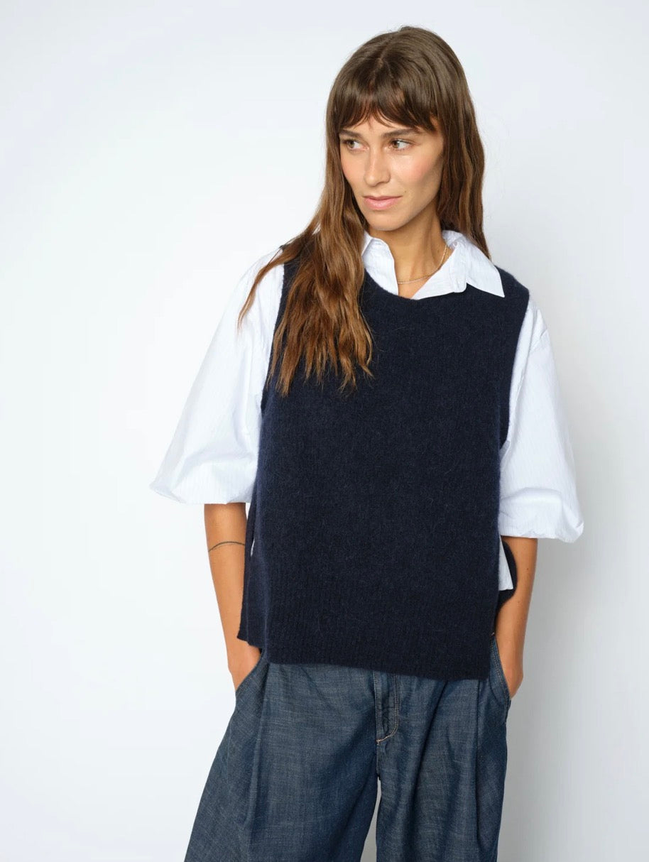 Gilet MM thora Tie en maille Mos Mosh