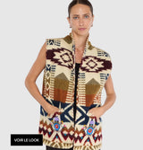 Veste dos ojos multicolore Maison Badigo