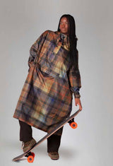 Rainkiss poncho de pluie tartan