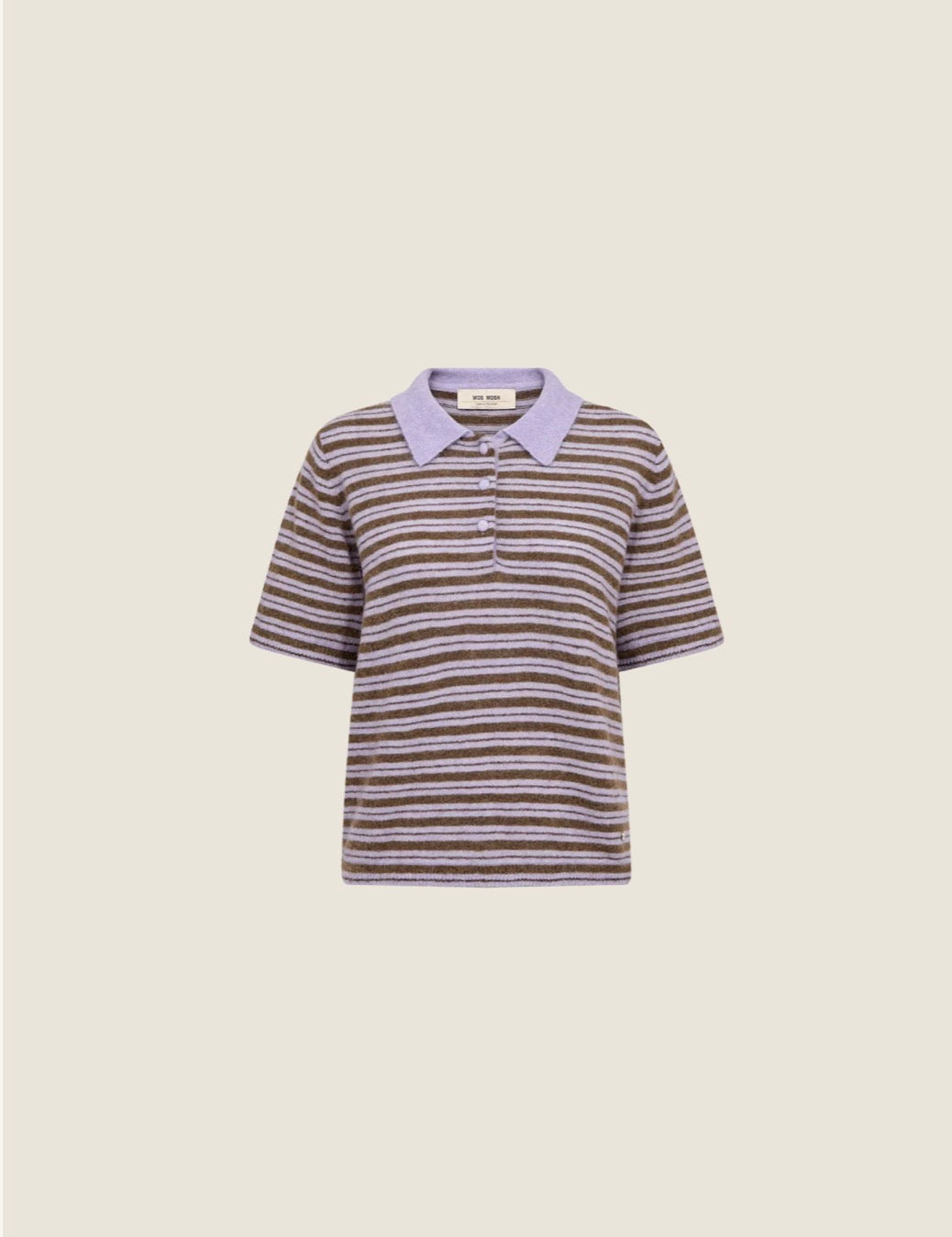 Polo rayé MMMilvi en maille Mos Mosh