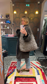 Sac fausse fourrure Helbi Bellerose