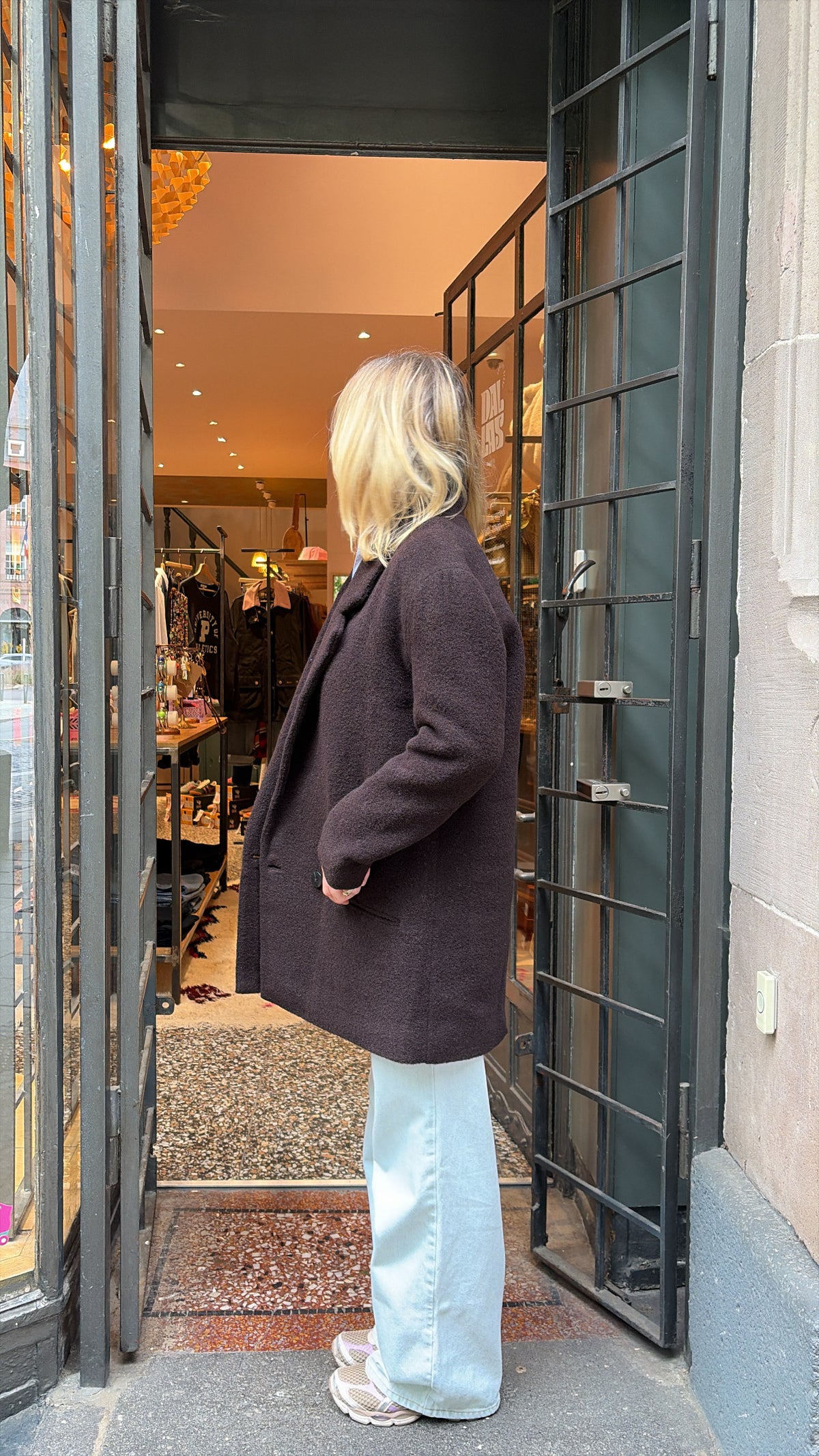 Manteau oversized esprit 80 Leon and Harper