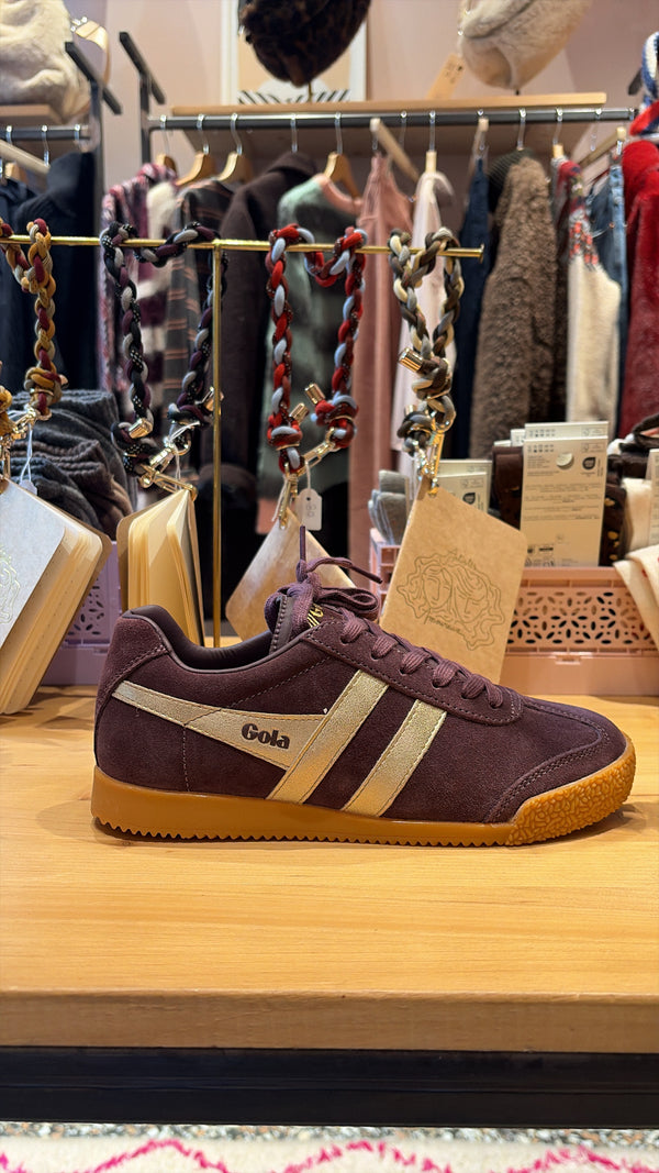Baskets Gola classics Harrier mirror femme