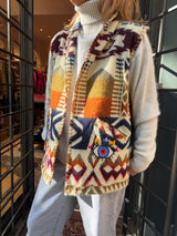 Veste dos ojos multicolore Maison Badigo