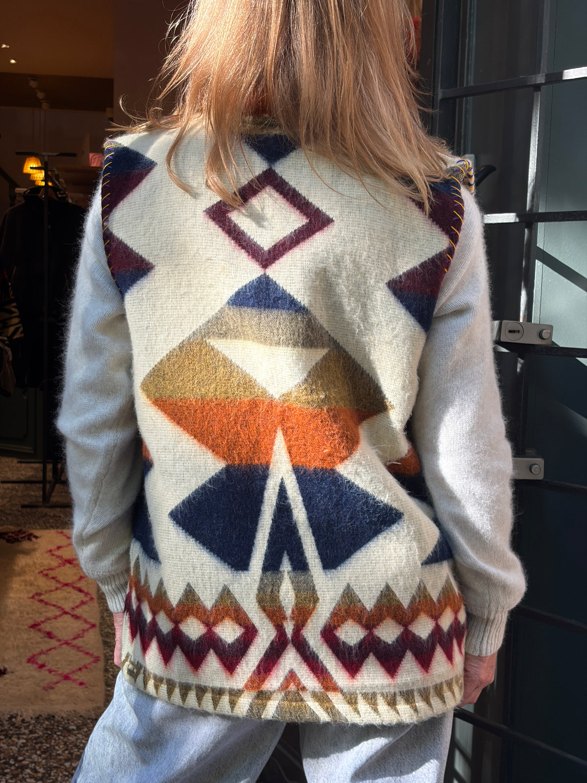 Veste dos ojos multicolore Maison Badigo