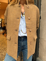 Veste Jean praline Six sœurs