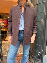 Veste Jean brun Six Sœurs