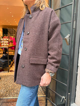 Veste Jean brun Six Sœurs