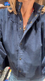 Chemise Juliette velours Six sœurs