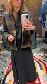BLAZER (W26N1759) cheque Penn & Ink