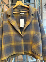 BLAZER (W26N1759) cheque Penn & Ink
