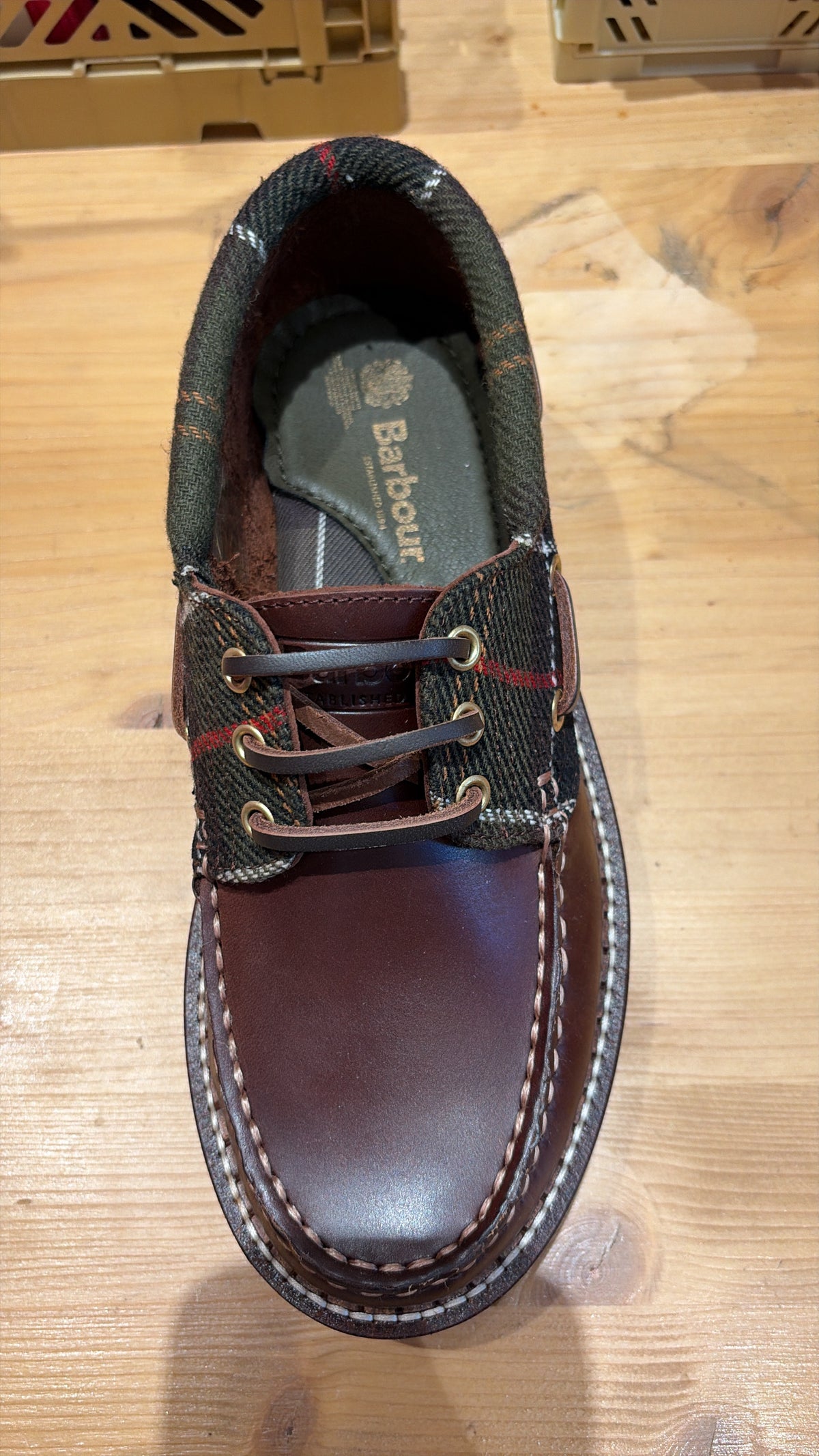 Chaussures bateau Darras Barbour