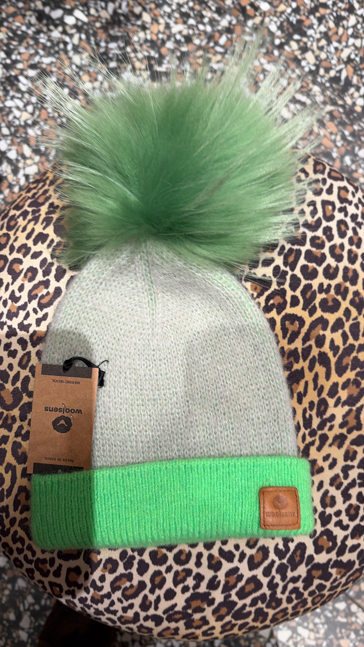 Pack bonnet + mitaines fluo Woolsens